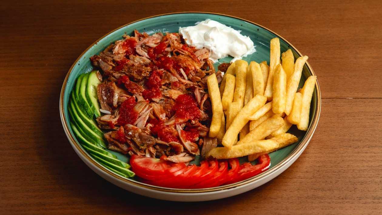Portion Doner with Chicken