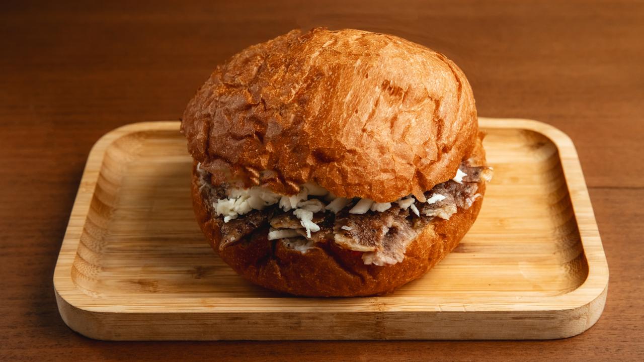 Doner Meat in Tombik Bread